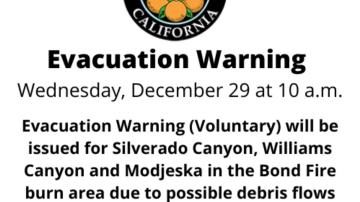 Evacuation Warning
