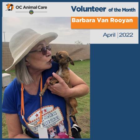 Volunteer of the Month: April