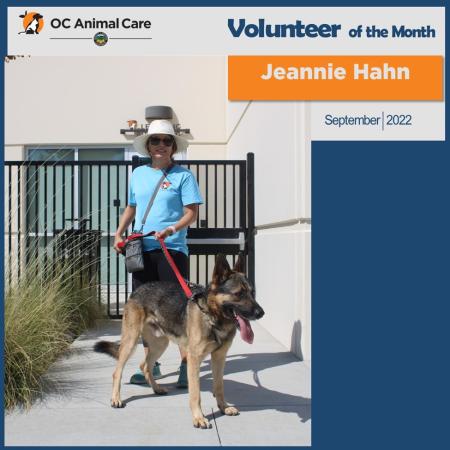 Volunteer of the Month: September