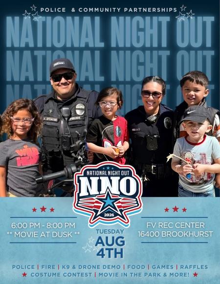 National Night Out Fountain Valley 8.4.26