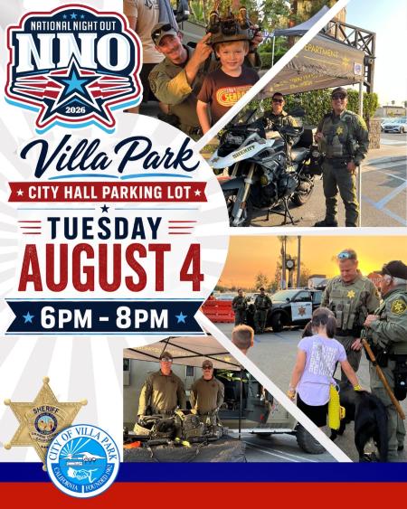 National Night Out Villa Park 8.4.26